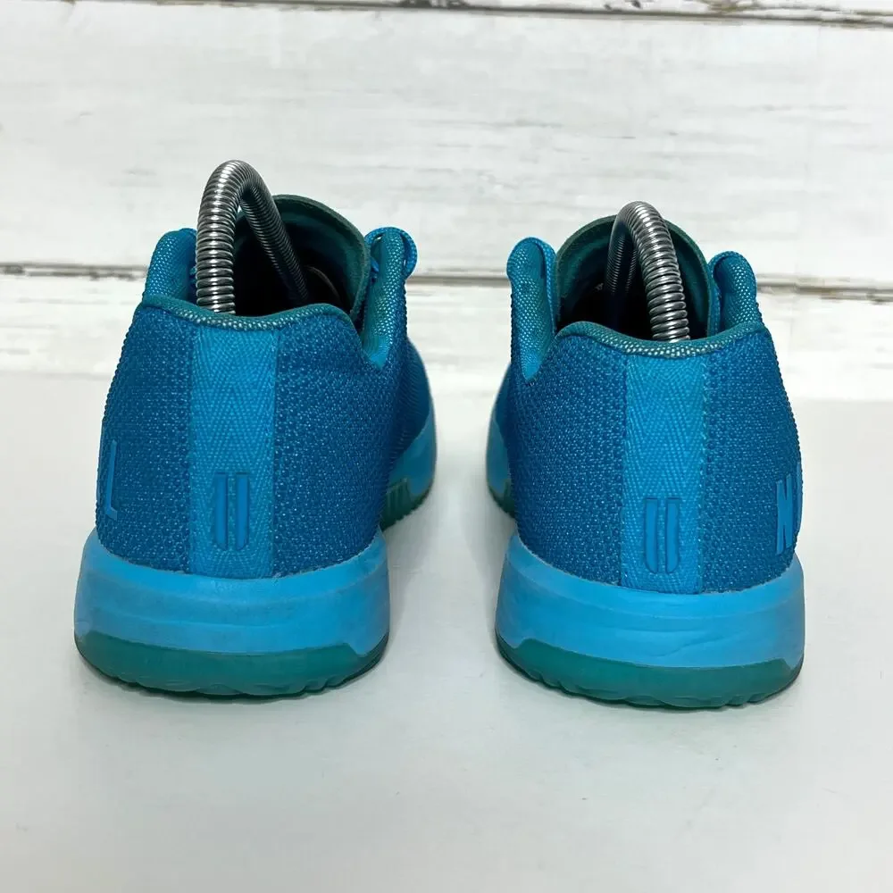 NoBull Superfabric Trainer Sneakers Blue Women's Shoe Size 8.5